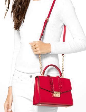 michael kors sloan ruffle satchel